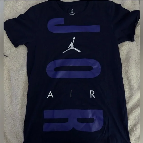 RARE air jordan jumpman logo shirt